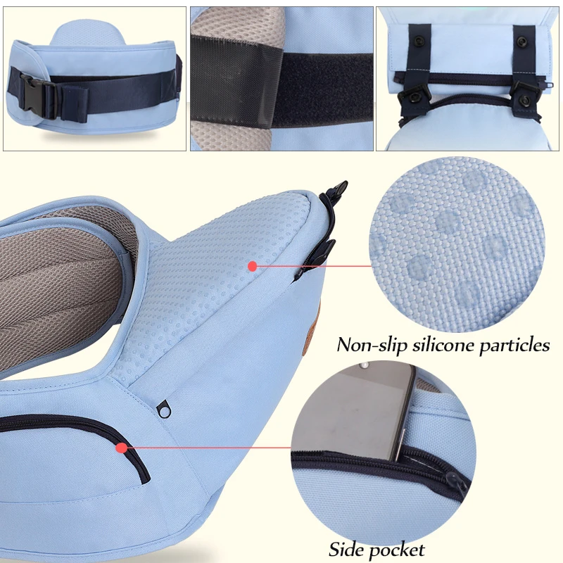 Baby Carriers Ergonomic Carrier Backpack Hipseat For Newborn And Prevent O-type Legs Sling Baby Kangaroos Wrap Waist Stool (8)