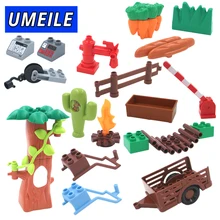 UMEILE Farm Life Series Large Particles Brick Building Big Blocks Kids Education Toy Diy Block Compatible