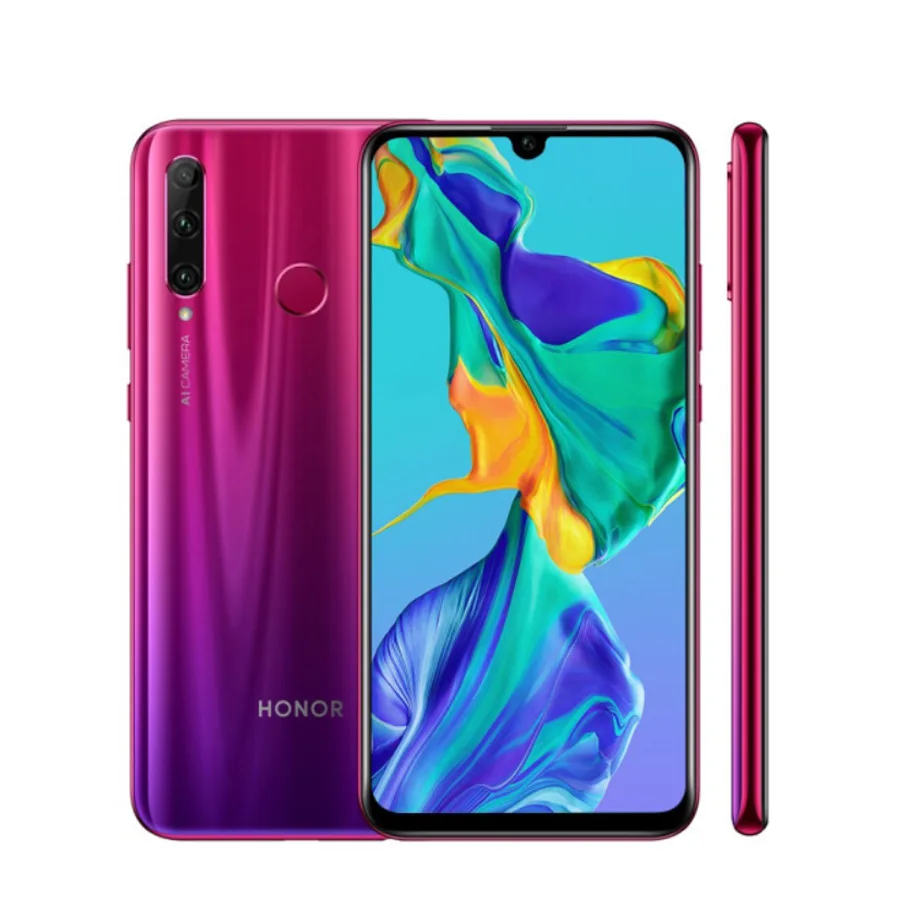 Оригинальный Honor 20i мобильный телефон 6 21 &quot6 ГБ ОЗУ 64 Гб ПЗУ Kirin 710 Восьмиядерный 32
