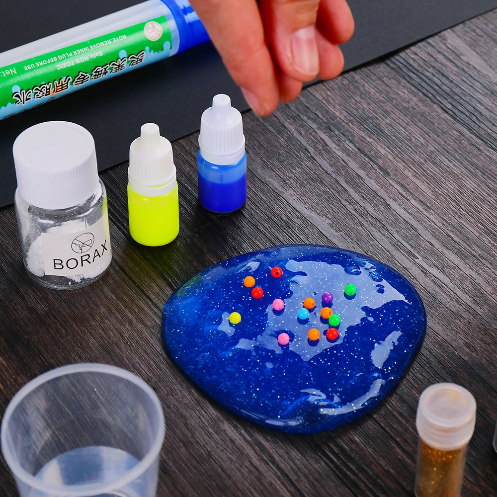 Enjoybay 6 Colors DIY Slime Kit Crystal Mud Making Kit Jelly Magic Plasticine Adults Anti Stress Toy Kids Educational Clay Toy Enjoybay 6 Colors DIY Slime Kit Crystal Mud Making Kit Jelly Magic Plasticine Adults Anti Stress Toy Kids Educational Clay Toy