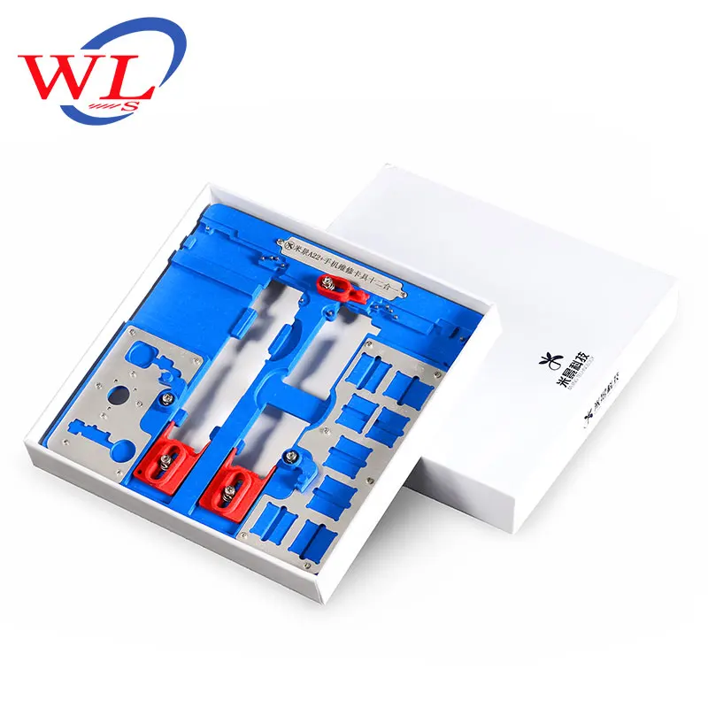 WL MJ A22 Phone PCB Holder Motherboard Test Fixture for iPhone 5C/5S/6G/6P/6S/6SP/SE/7G/7P/8G/8P/XR BGA Chip Logic Board Repair | Мобильные