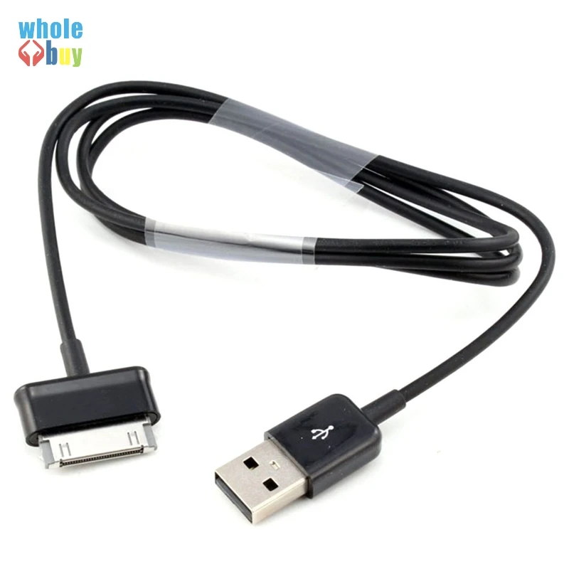 1M 2M 3M usb кабель usb Дата-кабель с переходником для зарядного устройства для зарядки для Samsung Galaxy планшет P1000 P1010 P7300 P7310 P7500 P7510 100 шт./лот