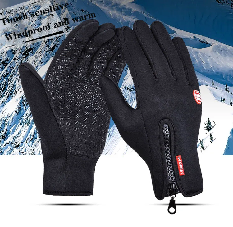 Новые зимние теплые перчатки для сенсорного экрана, мужские лыжные перчатки, перчатки для сноуборда, мотоциклетные перчатки для езды на открытом воздухе, зимние перчатки, водонепроницаемые