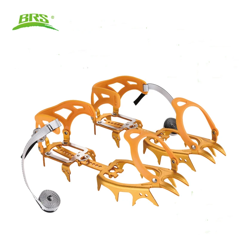 Buy BRS S3 Ultralight 14 Teeth Aluminium Alloy Bundled Crampons Ice Gripper