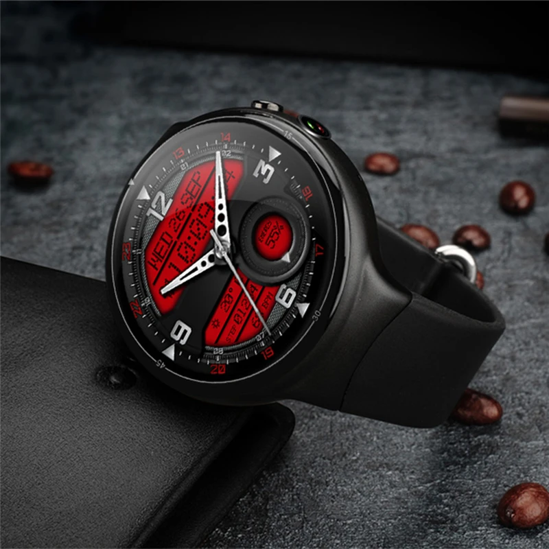 I4 AIR 2MP HD Bluetooth Smart часы ОС Android 5,1 Шагомер монитор сердечного ритма 2 г + 16 г WI-FI gps Smartwatch с многоязычным