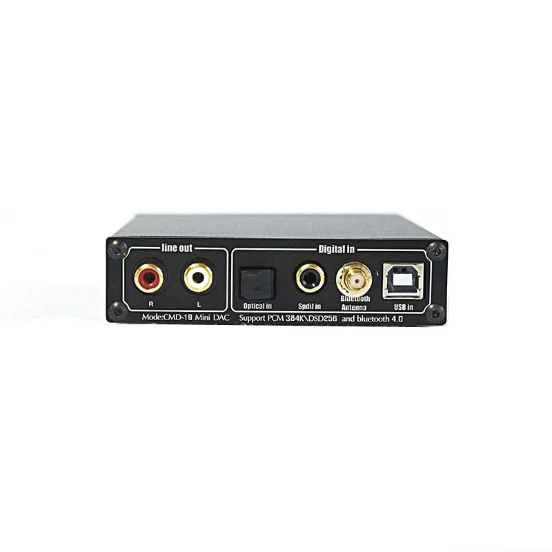 XMOS XU208 CSRA8675 Bluetooth APTX HD Headphone Amplifier DSD1796 decoding USB fiber coaxial input Support PCM DSD T0036