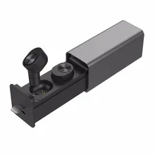 Металлический выдвижной ящик, аккумуляторные мини беспроводные наушники, спортивные наушники Bluetooth 5,0 с микрофоном, автомобильный звонок, беспроводной Bluetooth