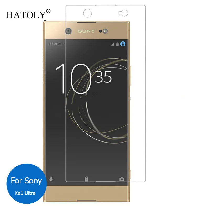 2 шт. закаленное стекло для Sony Xperia XA1 Защита экрана ультратонкая пленка телефона с