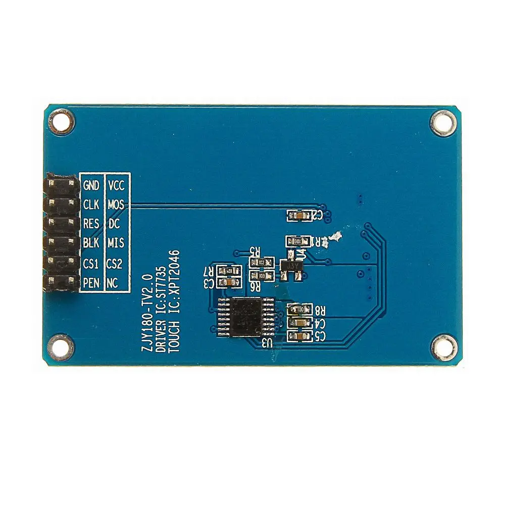 1,8 дюймовый ЖК-экран последовательный порт SPI модуль TFT цветной дисплей сенсорный экран ST7735 для Arduino