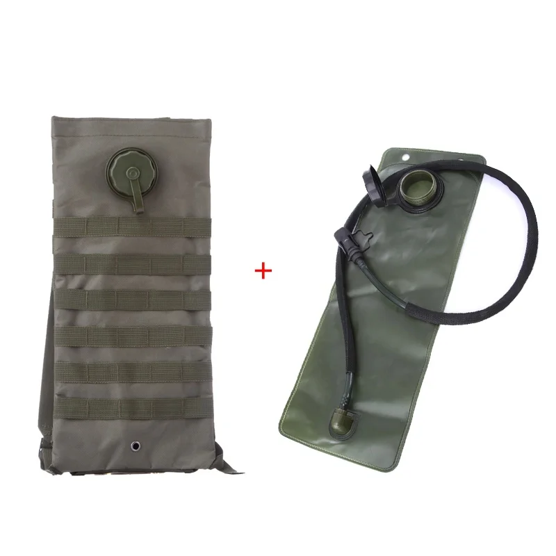 2.5L тактическая сумка для воды, походная, для кемпинга, камуфляжная сумка, рюкзак, гидратация, сумка для воды с водой, Molle