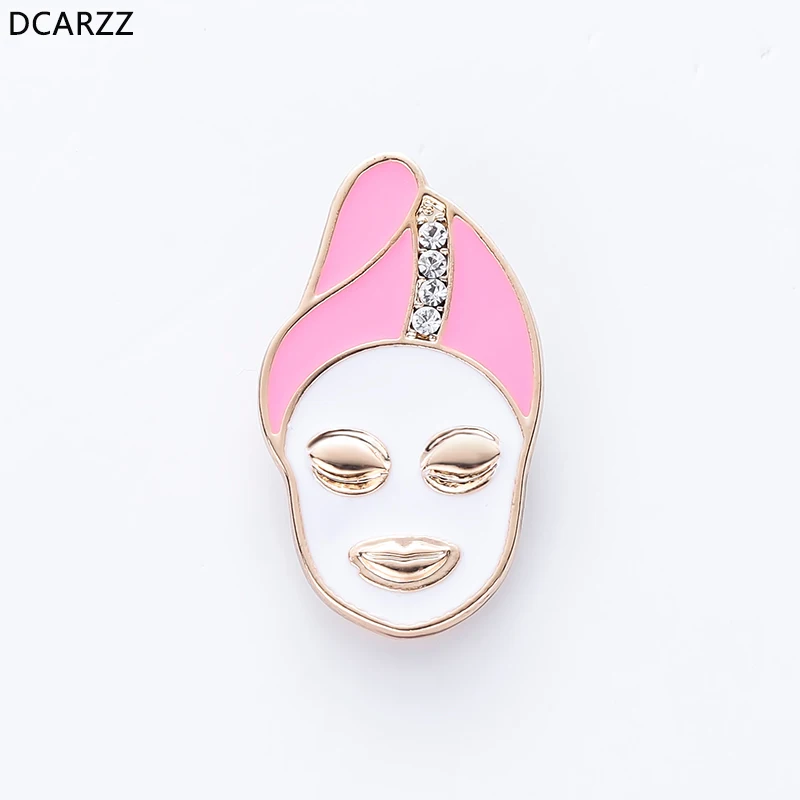 Women Face Mask Enamel Pin Dermatologist Gold Brooch Medical Jewelry Woman's Day/Cosmetologist/Beauty Gift Funny Lapel Wholesale
Women Face Mask Enamel Pin Dermatologist Gold Brooch Medical Jewelry Woman's Day/Cosmetologist/Beauty Gift Funny Lapel Wholesale