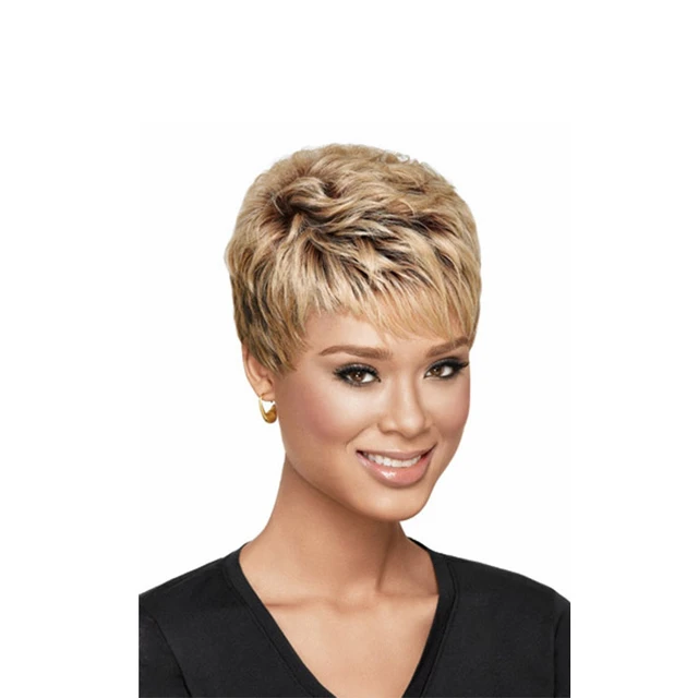 Besplatnaya Dostavka 6 Afroamerikanca Blondinka Lomber Parik S Chelkoj Korotkie Strizhki Dlya Vyushihsya Volos Pariki Dlya Chernokozhih Zhenshin Aliekspress