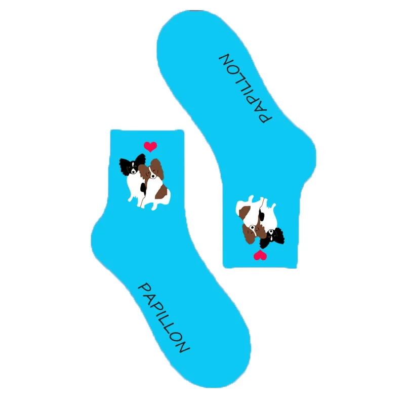 

valentine's couple papillon socks women 50 pairs/lot wholesale