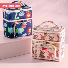 LLM изоляционная сумка, крутые сумки, сохраняющие тепло/холодную модную Термосумка для пищи, женская сумка-холодильник, дорожная коробка для еды, термальная коробка