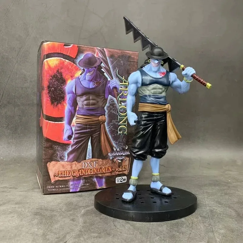 Anime One Piece dxf vol.15 fish man arlong tiger 22cm PVC Action Figure Collectible Model Toy gifts In Retail Box | Игрушки и хобби