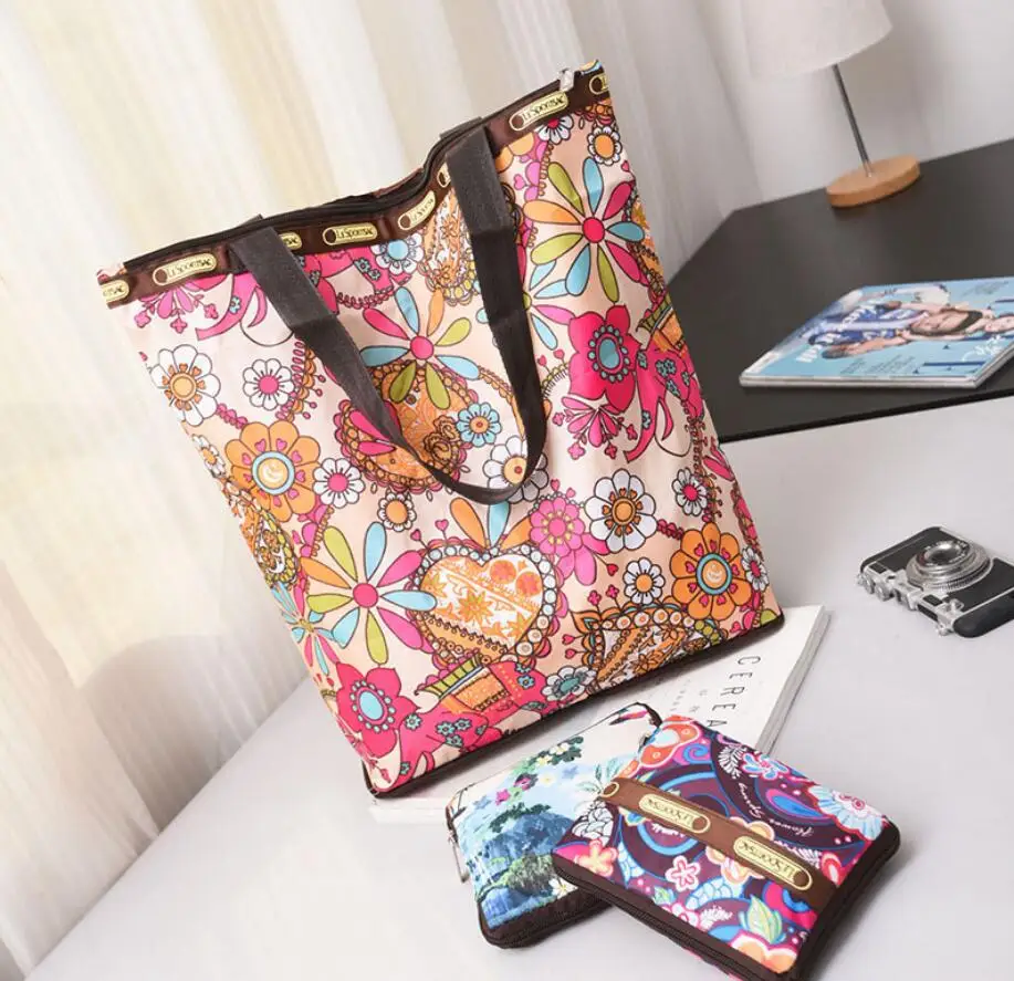 New women's bag canvas shoulder bag shopping bag cheap and fashion