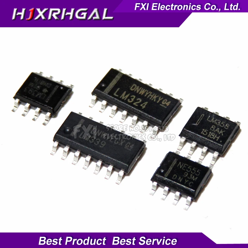 

50PCS LM358 LM393 LM339 LM324 NE555 SOP SMD LM358DR LM324DR LM339DR LM393DR NE555DR Amplifier Circuit igmopnrq new