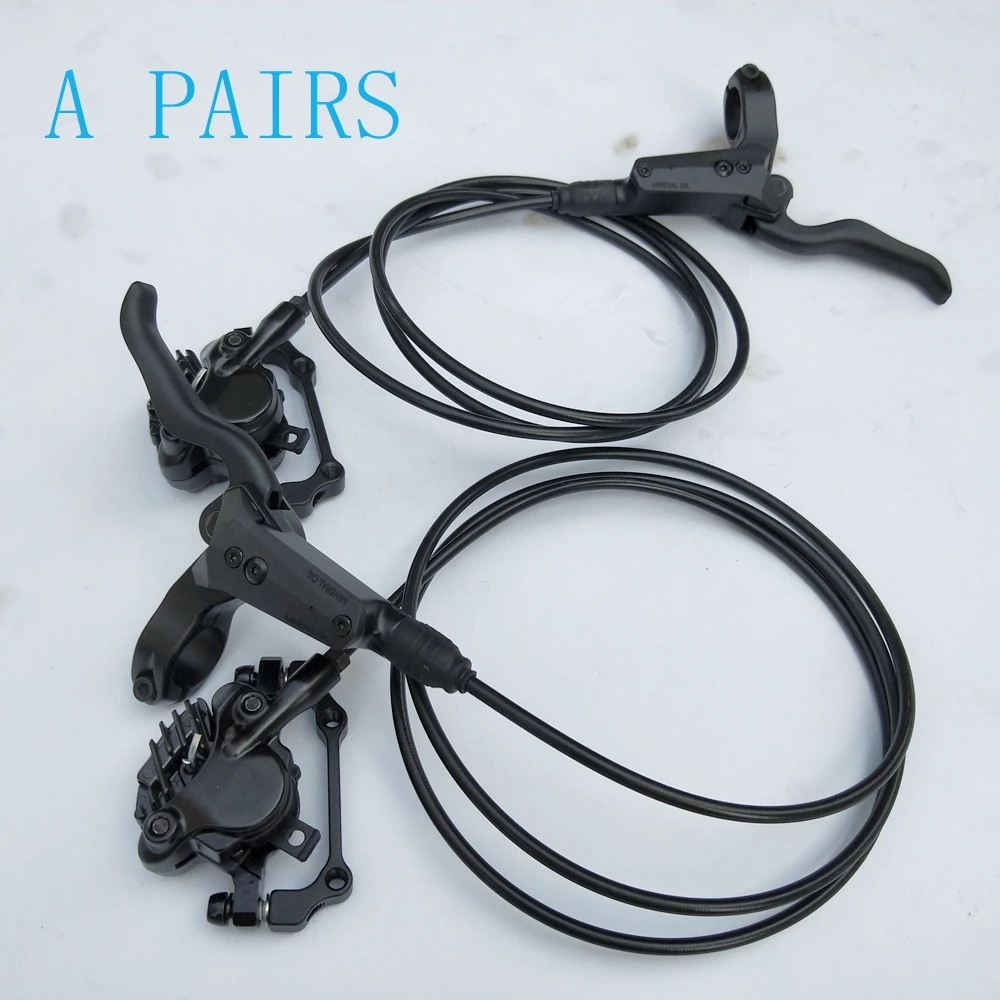 RACEWORK SLX BR-M7000 Disc Brakes racework M7000 MTB Hydraulic Disc Brakes Completed Front and Rear Set Kits for Mountain Bike -