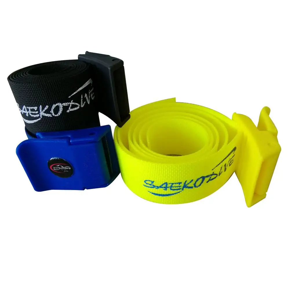 Mounchain 1.45M Nylon bing Diving Weight Belt Quick Release Fold