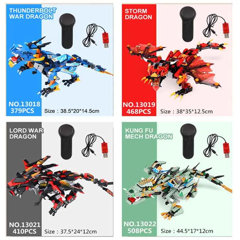 

Ninjagoed Flying Mecha Dragon Building Blocks Bricks Model Compatible With 70612 70652 70653 RC Toys for children gift