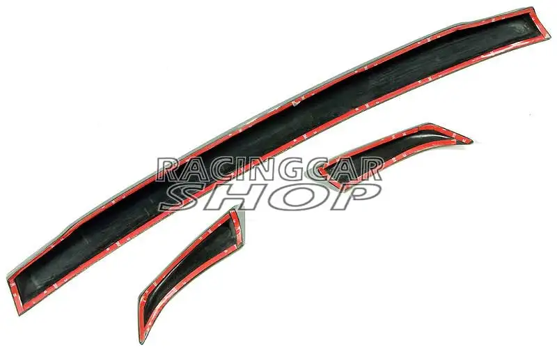 A STYLE TRUNK LIP SPOILER 3PCS/SET fit for AUDI A4 B7 2006-2008
