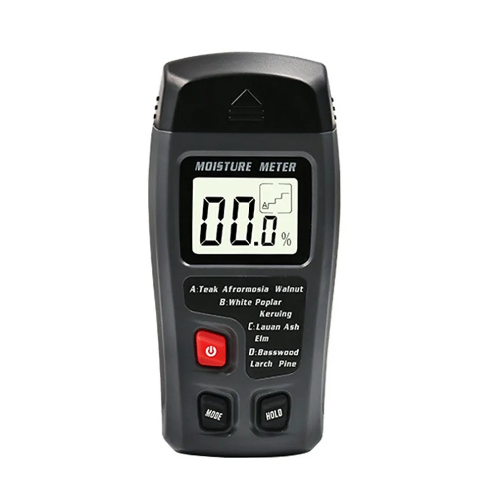 0 99.9 Two Pins Digital Wood Moisture Meter High Accuracy Quick