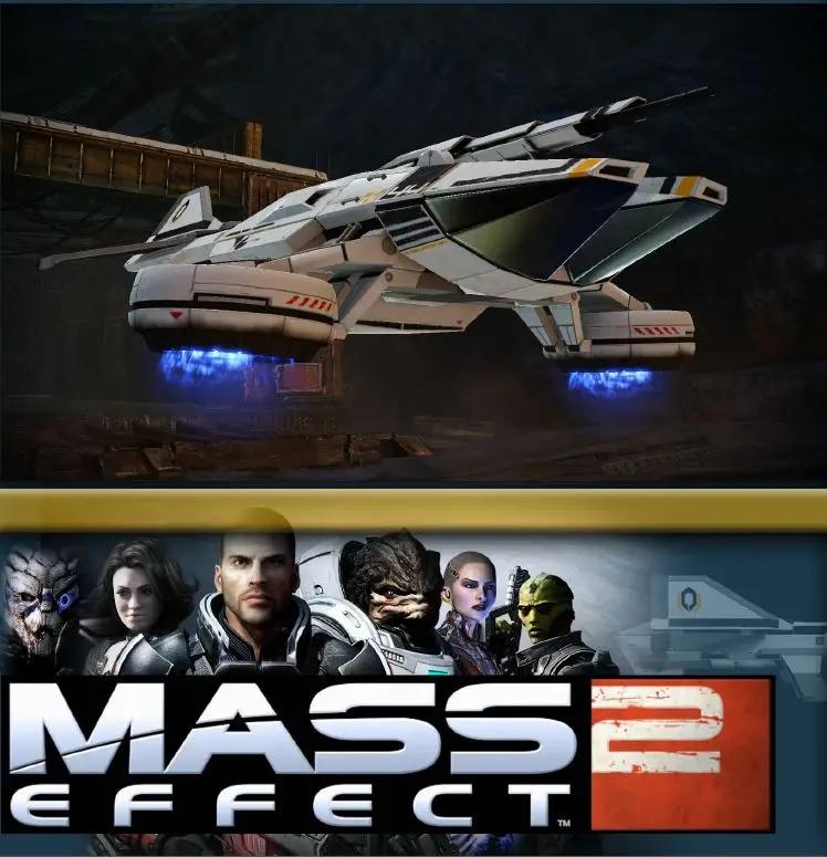 

Mass Effect M-44 Hammerhead Tank Vehicle 3D Game Paper Model DIY