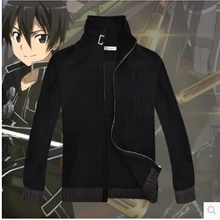 Sword Art онлайн GGO Kirito аниме Kazuto Kirigaya куртка пальто толстая хлопковая толстовка