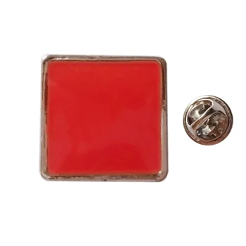 

Small square lapel pin