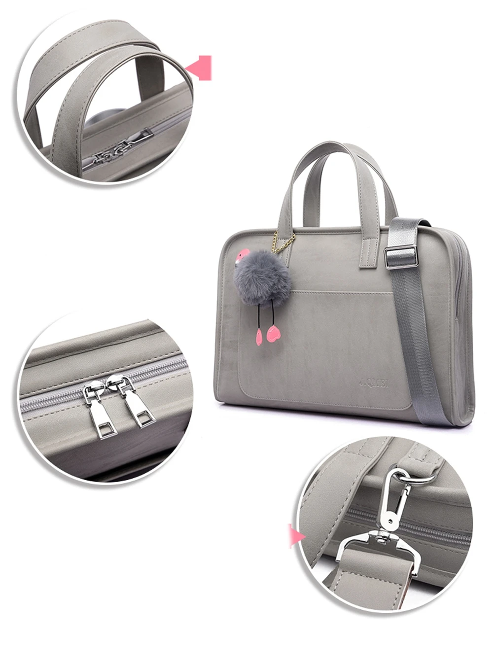 mulheres caso maleta para notebook bolsa de