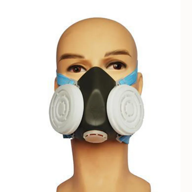 

Respirator Dust Mask Protective Mask Anti Dust Organic Gases and Vapors Filter Cartridge Face Shield Workplace Safety GMZ008