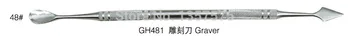 

Free SHIPPING 10pcs GH480B Dental Instruments Wax Carver,dental wax graver,jewelry engraving knife,dental carving marking knife