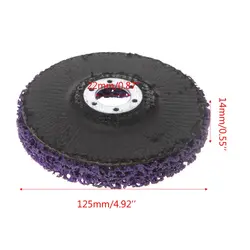 125 мм Поли полосы диск абразивный колеса краски удаления ржавчины чистый для угловая шлифовальная машина
