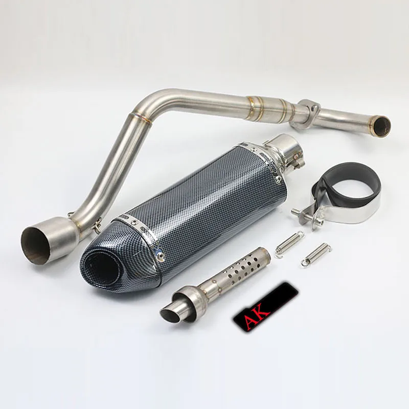 

Lossless installation MSX125 Modified Exhaust Muffler Akrapovic With DB Killer Connect Pipe FOR HONDA MSX125 2012-2015 AK050