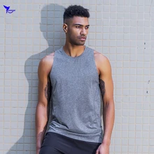Мужская дышащая майка для бега Топы сухая посадка бега без рукавов рубашка одежда для фитнеса, тренажерного зала летняя одежда для баскетбола жилет