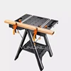 Table à scie pliante pour menuiserie, avec pinces rapides, chevilles de retenue, Console de menuiserie, portables, bancs pour menuiserie, lx051 ► Photo 3/6