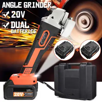

30000mAh Wireless Manual angle grinder 110V-220V Cordless Brushless Electric Grinding Li-ion Battery Cutting Machine