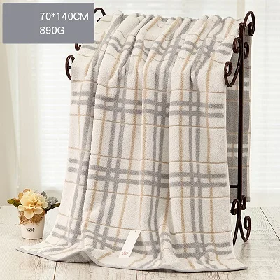 grid1 Large bath towel, unisex, cotton,Soft, fast drying, absorbent, comfortable essential for home travel - Цвет: grid1