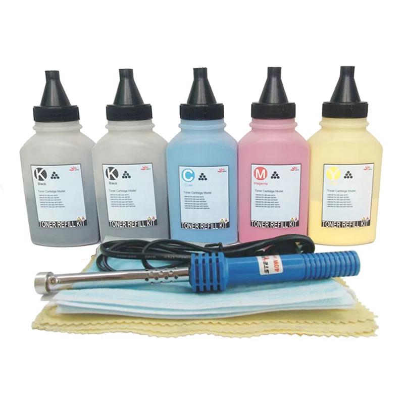 

Toner Refill Powder for Samsung Xpress CLT-406s CLT K406s C410w C460fw C460w CLP 365w CLP-360 CLX 3305 3305fw Compatible 5-Pack