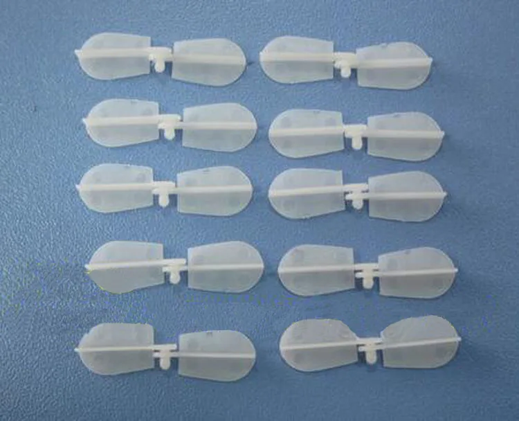 

Yuenhoang 10Pcs Mini Multifunction Hinge Seat Anti-Wind Plate Connect the Aircraft Wing 27*7*3mm for RC Models Airplane