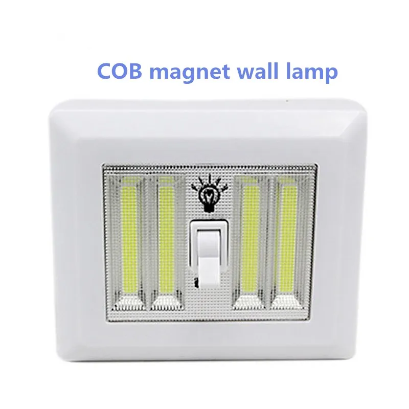 8W Multifunctional COB Wall Lights portable Night Lights Indoor