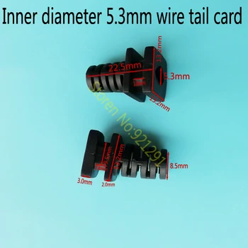 

silicone rubber grommets Protector sleeves Over-wire coils Outlet loops wire protection sleev Open hole diameter 5.3mm