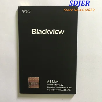 

100% New Original Blackview A8 Max 3000mAh Li-ion Backup Battery Backup Replacement Accessory Accumulators For Blackview A8 Max