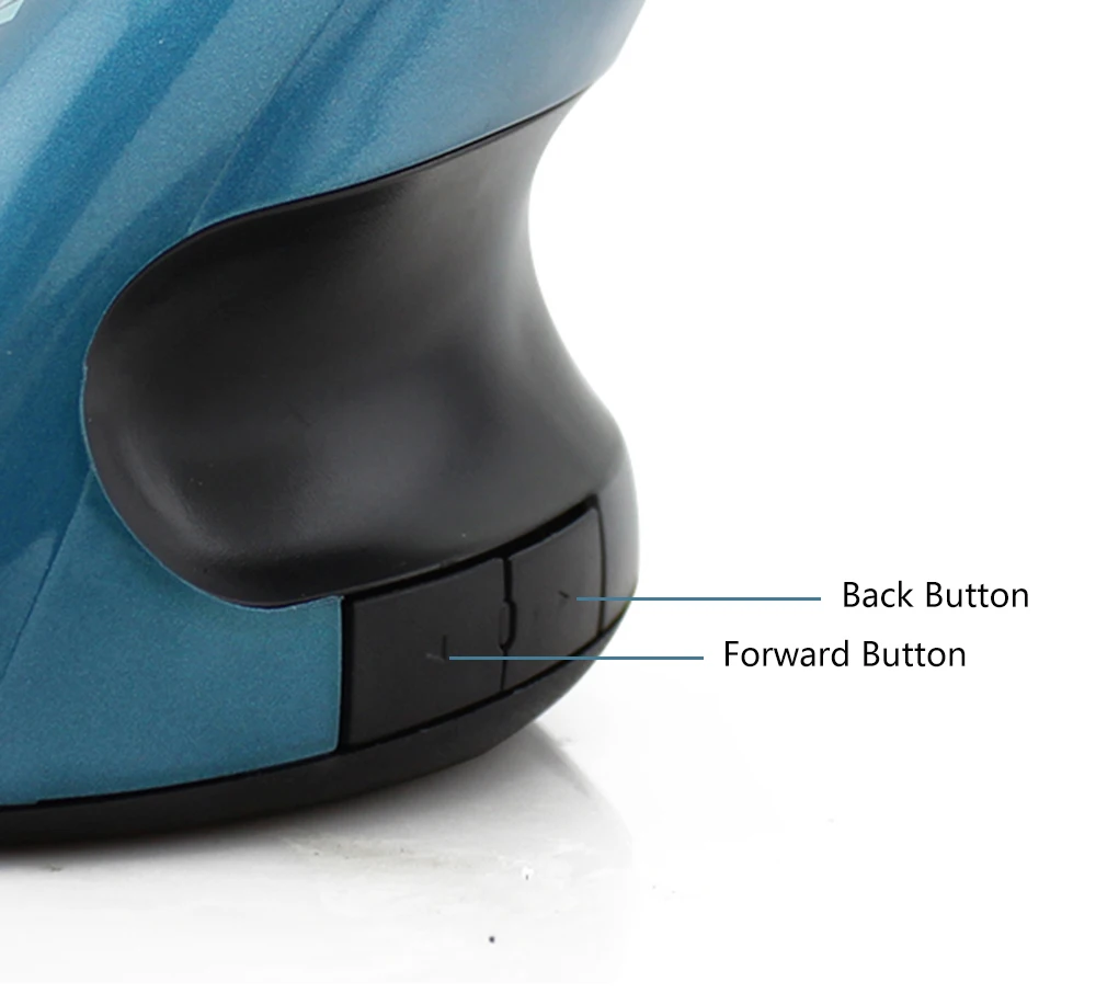 Buy CHYI Rechargeable Wireless Mouse Ergonomic Vertical Mouse 1600 DPI USB Built in Optical Computer Gaming Mice For Laptop Desktop