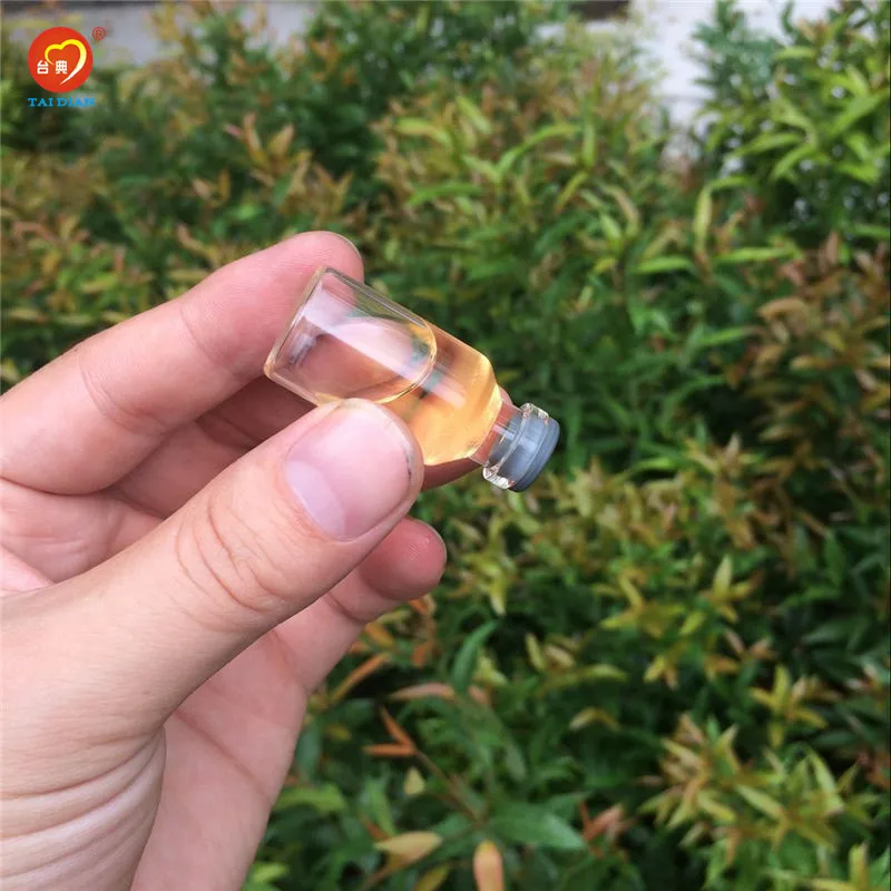 

18*40*7mm 4ml Glass Vials Bottles with Silicone Stopper Mini Bottles Jars Injection Vials Rubber Stopper Liquid Leakproof 100pcs