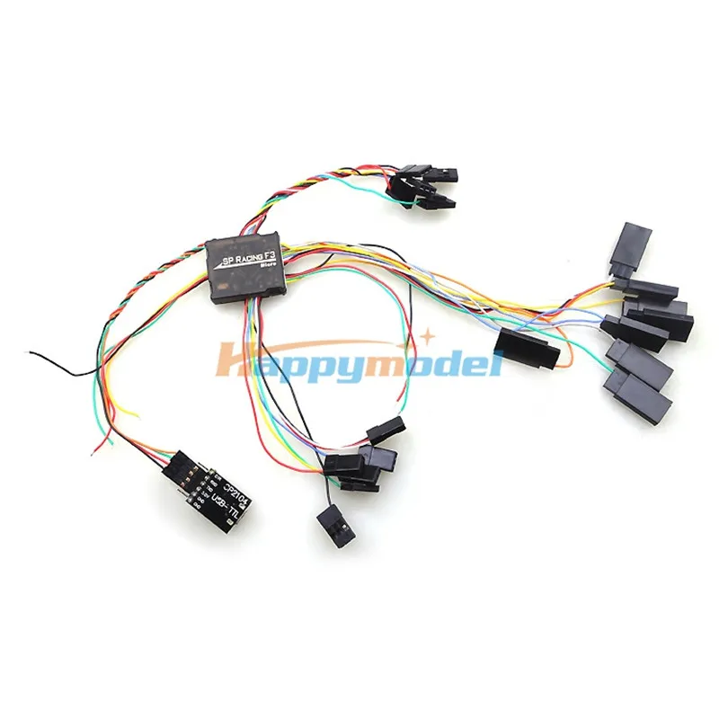 

Micro SP Racing F3 Flight Controller Deluxe Version Ultra Small F3 Flight Control with Compass Barometer