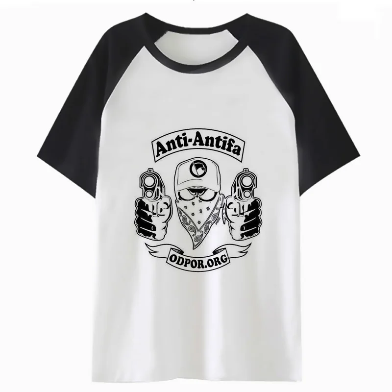 

Antifa t shirt streetwear top harajuku for men tee funny male tshirt hop hip t-shirt clothing F4032