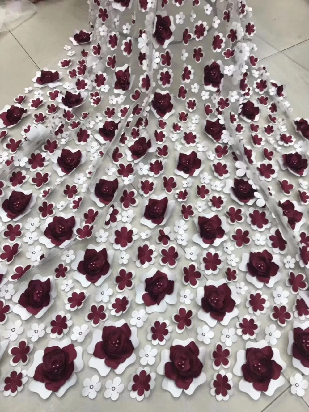 

top sale most popular high quality wholesale french lace fabric india African tulle Lace Fabric for adress FREE SHIPPING