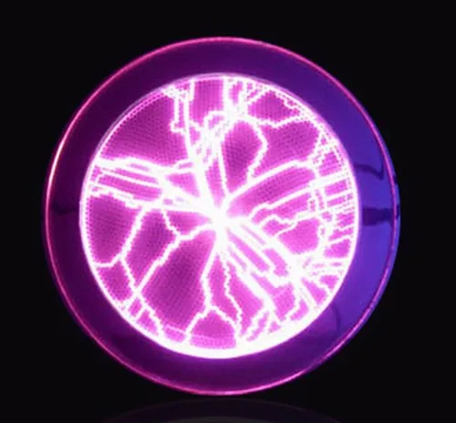 " белый Lumin диск Plasma Plate Lightning лампа праздничный диско вечерние Декор