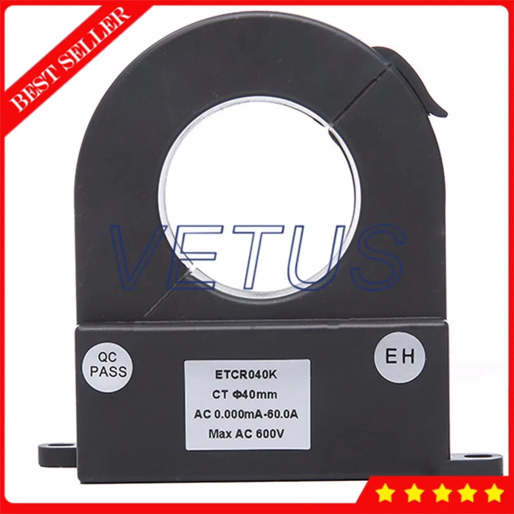 ETCR040K Split Type CT power factor clamp meter with AC Leakage current